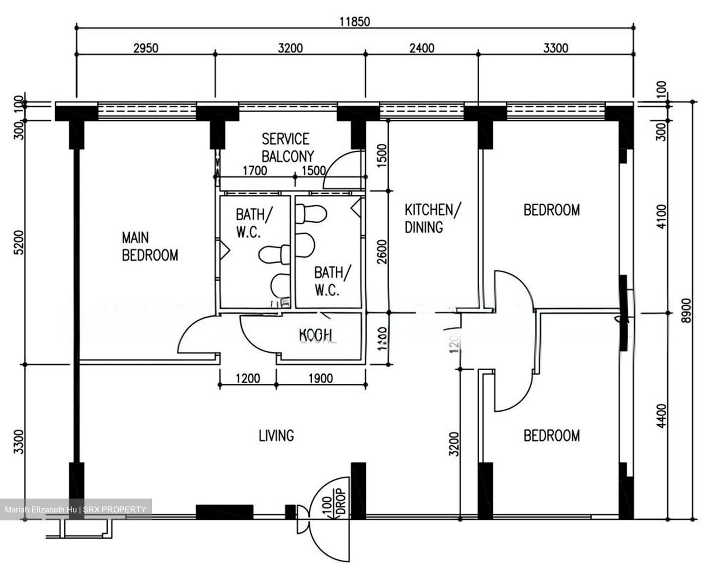 Blk 345 Kang Ching Road (Jurong West), HDB 4 Rooms #574964611
